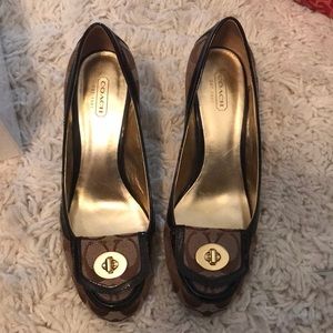 Coach heels